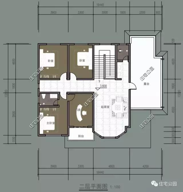 柴火廚房與堂屋，這樣設(shè)計(jì)出來的房子才適合農(nóng)村，16X14米戶型分享！