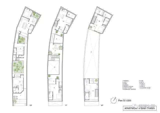 自建房屋做民宿，花磚庭院連廊不可少，狹長(zhǎng)地塊也不怕