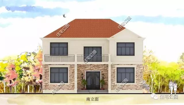 13X13米農(nóng)村別墅，高大上外觀，經(jīng)濟實用戶型！