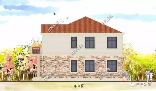 13X13米農(nóng)村別墅，高大上外觀，經(jīng)濟實用戶型！