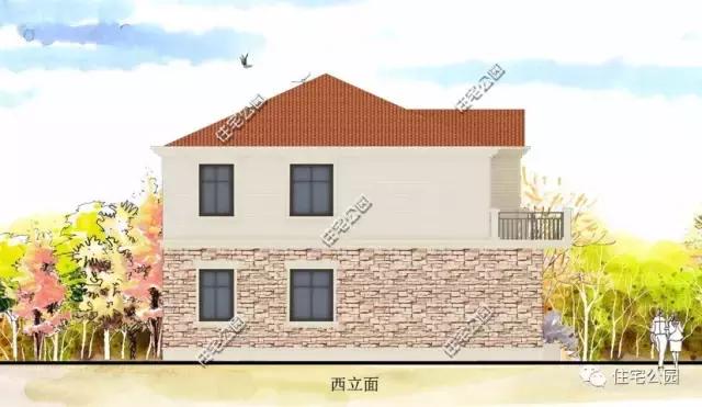 13X13米農(nóng)村別墅，高大上外觀，經(jīng)濟實用戶型！