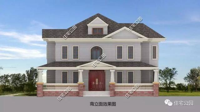 農(nóng)村實(shí)用別墅戶型，堂屋這么設(shè)計(jì)合理嗎？