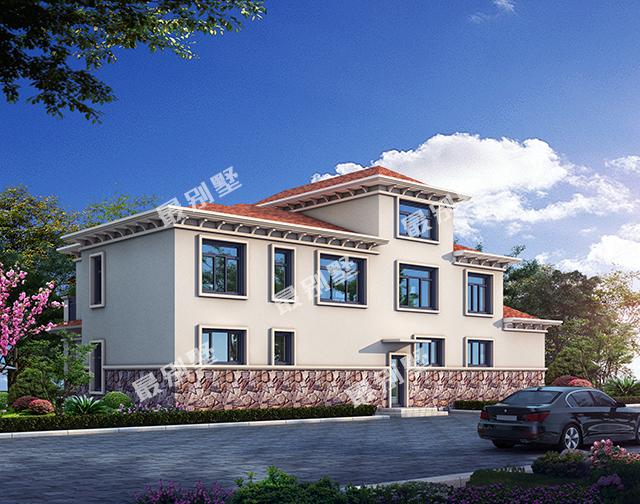 兩層半農(nóng)村別墅，光看外形都能驚呆村里人，原來(lái)別墅還能這么造