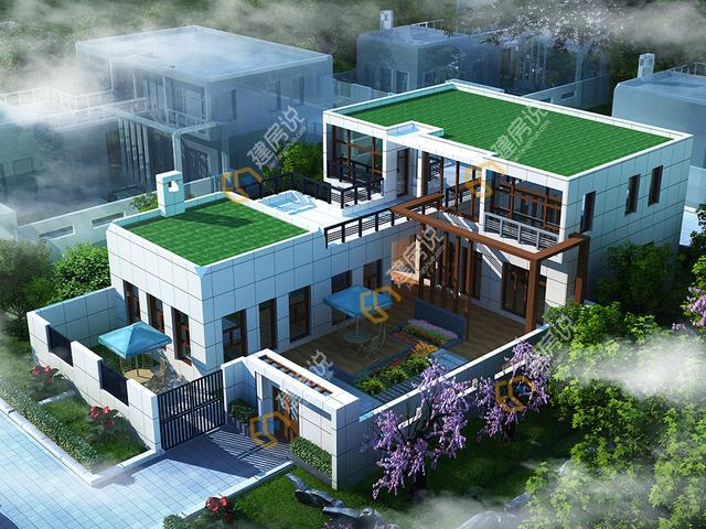 冒著閱讀量撲街的風(fēng)險(xiǎn)，小編還是要介紹這款很不實(shí)用的農(nóng)村自建房