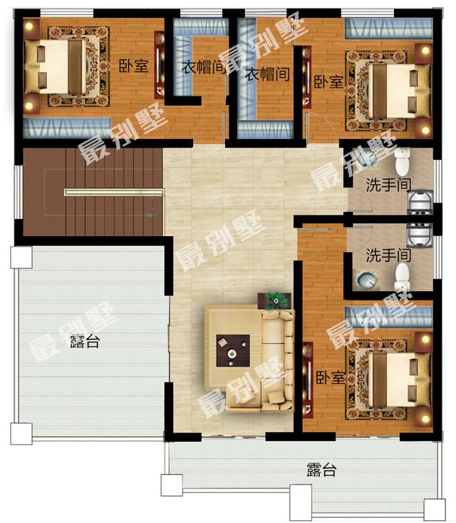 三層帶車庫的農(nóng)村別墅，驚艷全村，已經(jīng)買好圖紙村民都后悔沒早看到