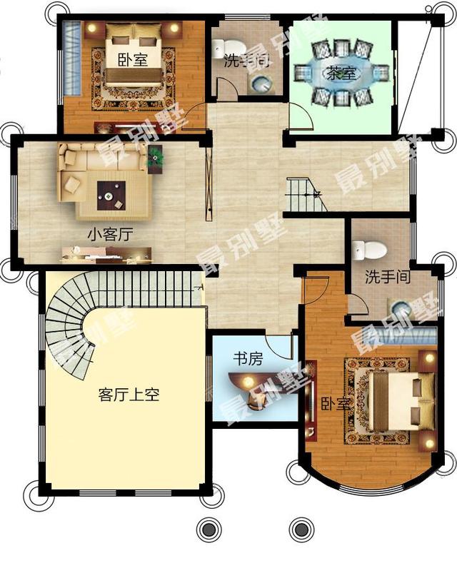 “壕”就一個字，三層豪華歐式農村別墅 建完就是村里地標性建筑！