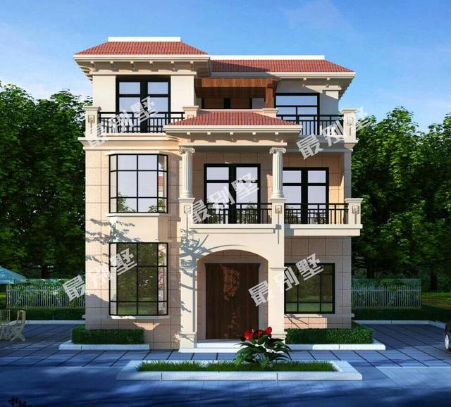 30萬能建成的三層農(nóng)村別墅，這款圖紙最合適，實用大氣美觀