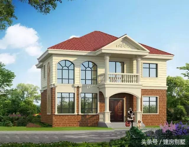 12.3×11.2米二層農(nóng)村別墅，簡單大方，大眾適用戶型