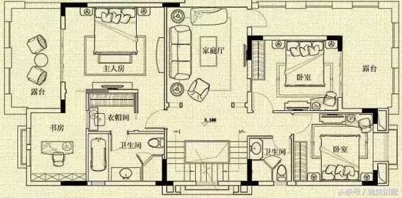海南網(wǎng)友33萬(wàn)農(nóng)村自建房，跟趙本山那套別墅有的一拼