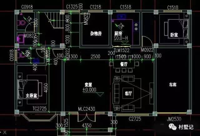 帶陽光房的二層農村別墅戶型，簡單省錢很漂亮