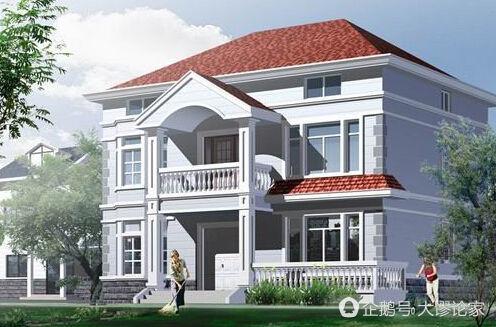 帶旋轉(zhuǎn)樓梯的農(nóng)村別墅戶型，建好了就是人生贏家