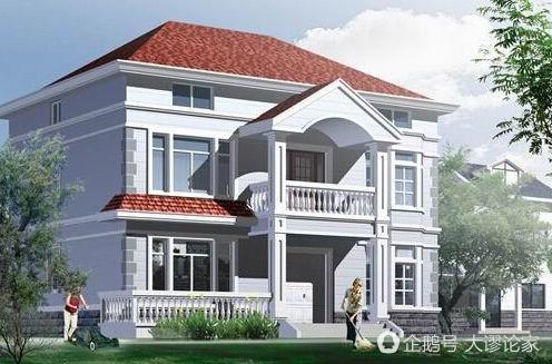 帶旋轉(zhuǎn)樓梯的農(nóng)村別墅戶型，建好了就是人生贏家