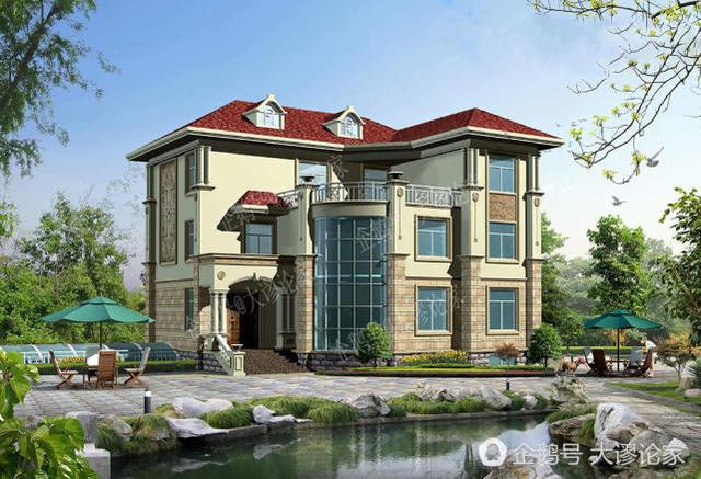 帶卡拉ok室的三層的農(nóng)村別墅，建好兒女們都愛回家了