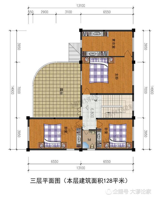 帶卡拉ok室的三層的農(nóng)村別墅，建好兒女們都愛回家了