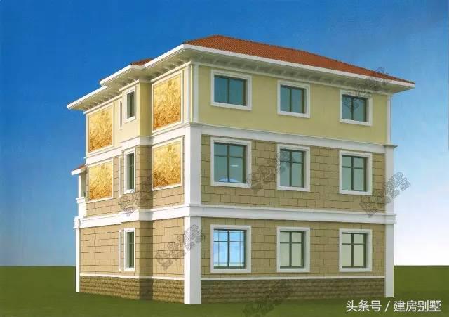 11.3×12.9米三層農(nóng)村別墅，經(jīng)典不過時(shí)戶型