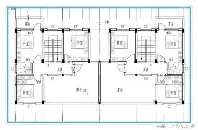20×9.8米二層兄弟雙拼中式別墅，最美不過“中國美”