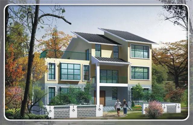 和老婆結(jié)婚5年，是該建一套別墅讓她好好享福，就選這套了