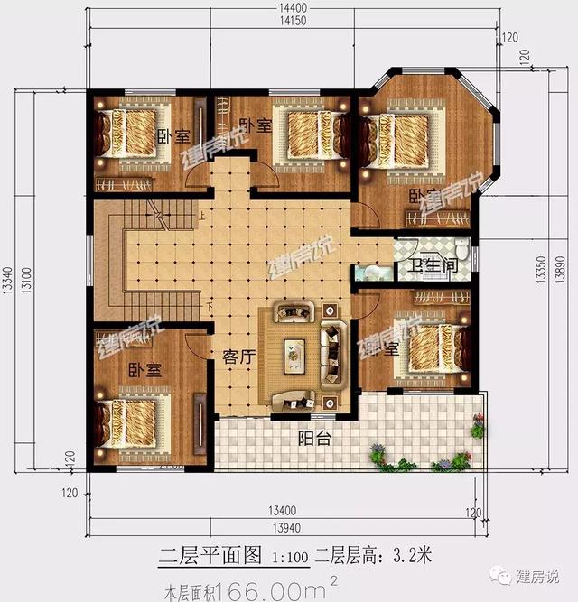 農(nóng)村自建別墅設(shè)計圖最佳戶型前6名！第2套造價只要30萬，您最喜歡哪一套呢