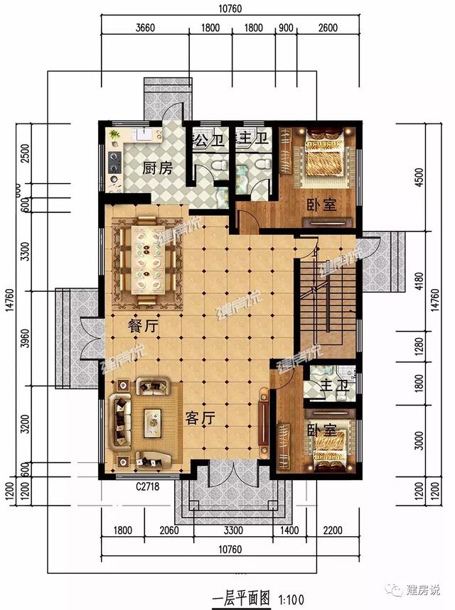 農(nóng)村自建別墅設(shè)計圖最佳戶型前6名！第2套造價只要30萬，您最喜歡哪一套呢