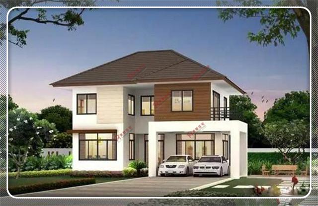 11X7.5米二層現(xiàn)代農(nóng)村別墅，20萬造價，為你兒子建一套吧