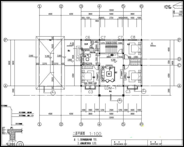18萬帶堂屋的二層農村別墅，廚房單獨建好不好 含平面和立面圖