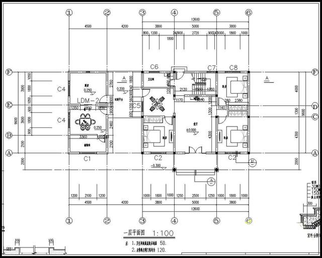 18萬帶堂屋的二層農村別墅，廚房單獨建好不好 含平面和立面圖