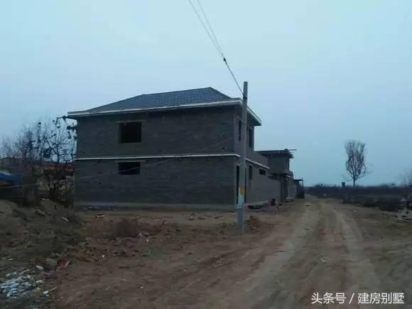 河北兄弟自建兩層聯(lián)排住宅，外觀氣勢仿若“故宮”