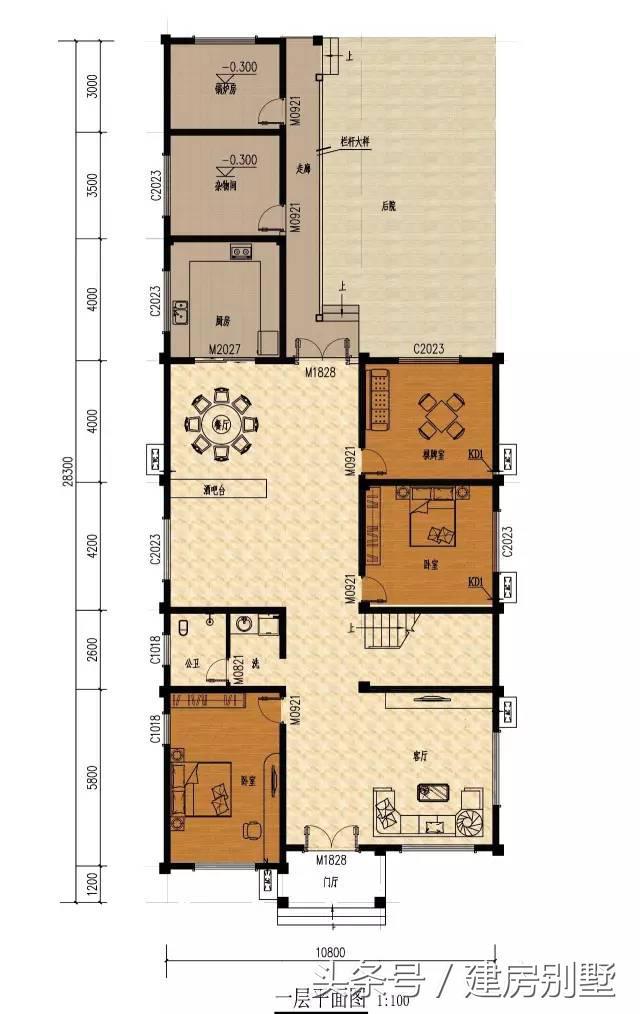 不堪城市壓力大，安徽小伙要回老家自建別墅，帶酒吧臺和健身房