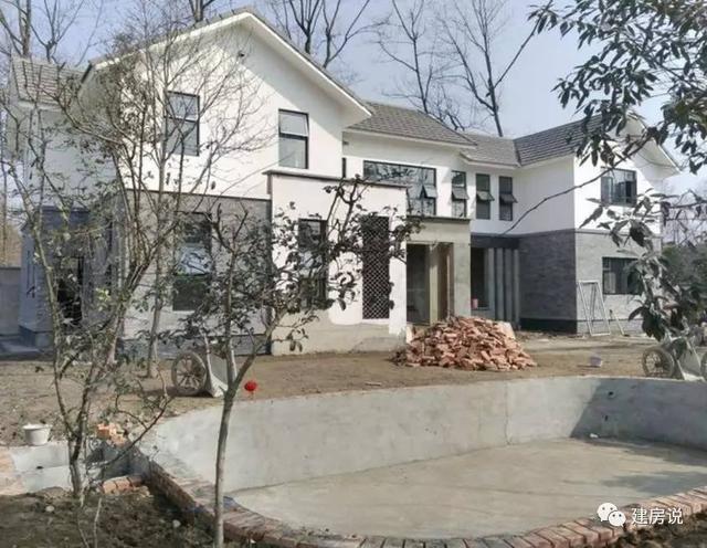 網(wǎng)友40萬自建農(nóng)村別墅三合院，中式花園引全村沸騰