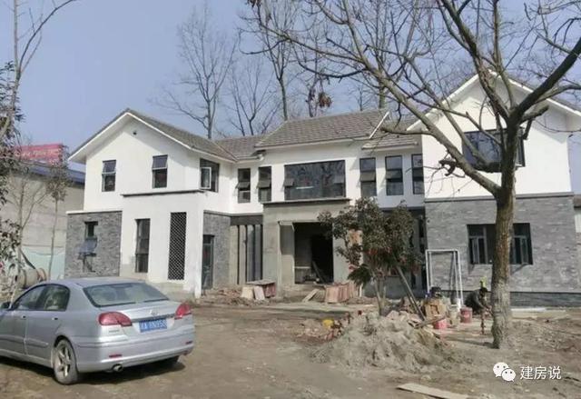 網(wǎng)友40萬自建農(nóng)村別墅三合院，中式花園引全村沸騰