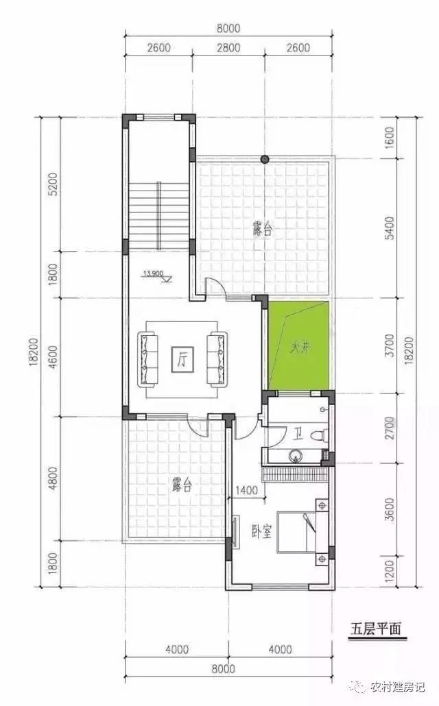 兩邊有鄰居不能開窗怎么辦？看這款別墅設(shè)計(jì)讓你的房屋采光通透