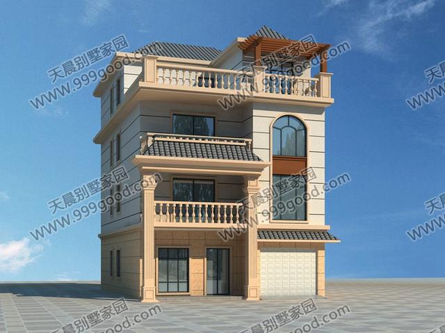 3套三層半別墅設(shè)計(jì)圖，第一套造價(jià)只要33萬(wàn)