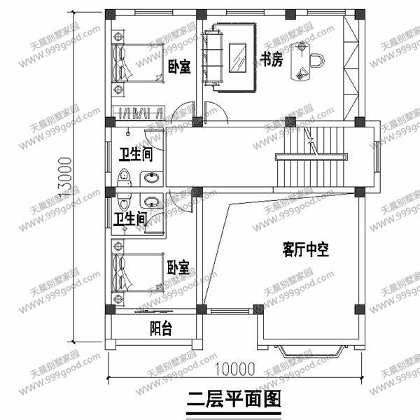 3套三層半別墅設(shè)計(jì)圖，第一套造價(jià)只要33萬(wàn)