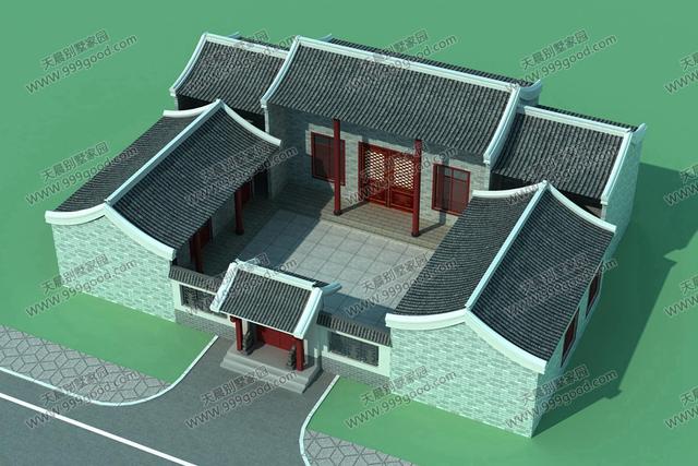 3套造價(jià)18萬(wàn)的一層自建房圖紙