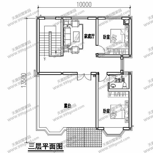 6套面寬10米左右的別墅圖紙，用地面寬小就這樣建！