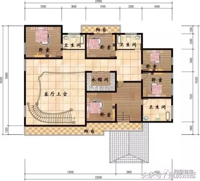 22×15米三層農村別墅，史上最“奇葩”的建筑和布局