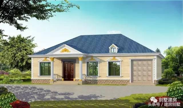 精選兩套一層農(nóng)村別墅，月薪5000也建得起的別墅