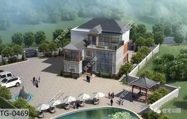 35萬就能蓋起這樣一棟別墅，3層設(shè)計還帶挑空客廳，喜歡嗎？