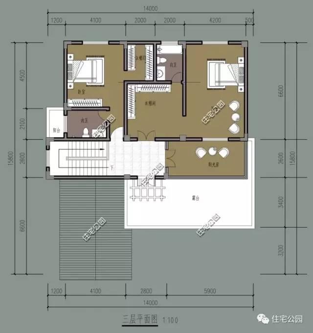 35萬就能蓋起這樣一棟別墅，3層設(shè)計還帶挑空客廳，喜歡嗎？