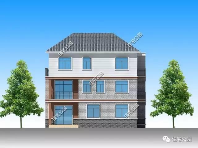 35萬就能蓋起這樣一棟別墅，3層設(shè)計還帶挑空客廳，喜歡嗎？