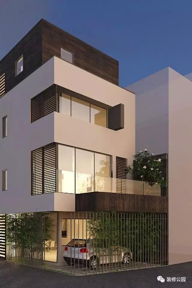 6.5米X11米，滿眼綠色的鄉(xiāng)村別墅，含平面圖