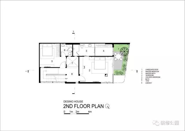 6.5米X11米，滿眼綠色的鄉(xiāng)村別墅，含平面圖