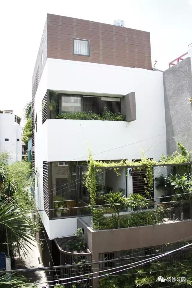 6.5米X11米，滿眼綠色的鄉(xiāng)村別墅，含平面圖