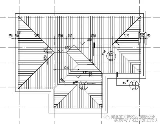 一套實(shí)用大氣的13.7*11.4米農(nóng)村小別墅方案