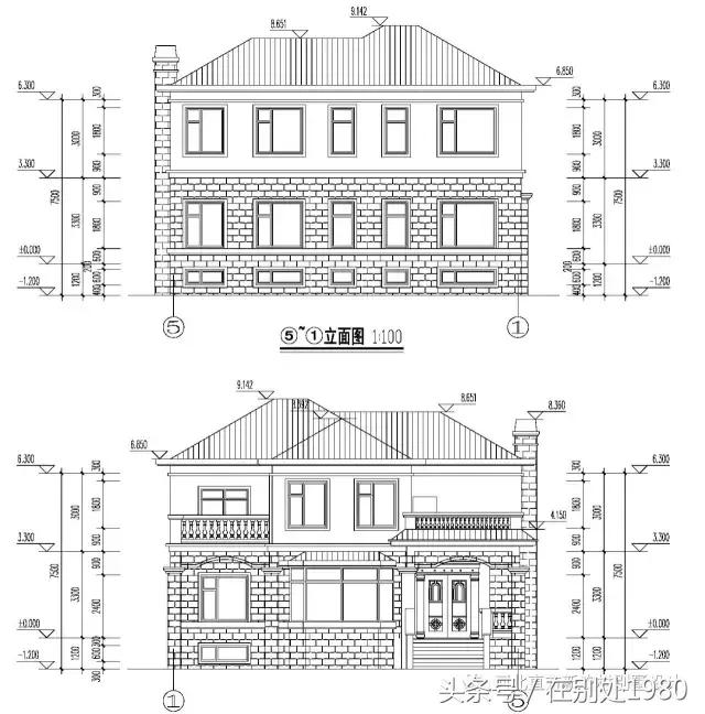 一套實(shí)用大氣的13.7*11.4米農(nóng)村小別墅方案