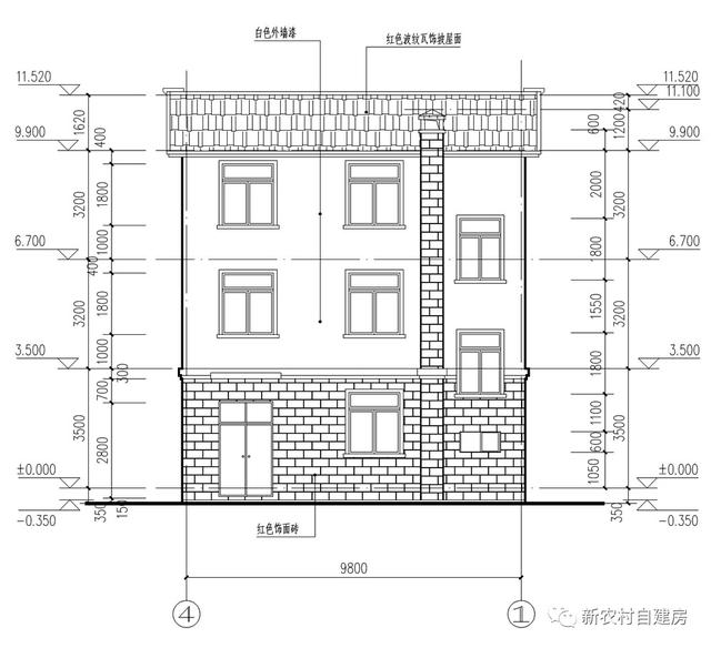 僅南方可見，120平三層簡單農(nóng)村房屋，只要25萬
