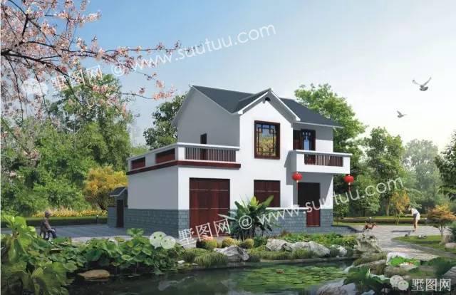 19萬就能搞定的農(nóng)村二層別墅，小別墅也能大不同！