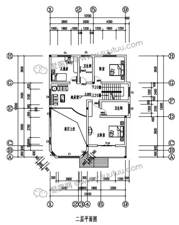 14X10現(xiàn)代三層新農(nóng)村小別墅，外觀造型真的很實(shí)用