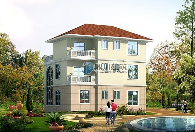 三層復(fù)式小別墅，都說(shuō)不管從哪個(gè)方向看都好看，這錢花的太值了！