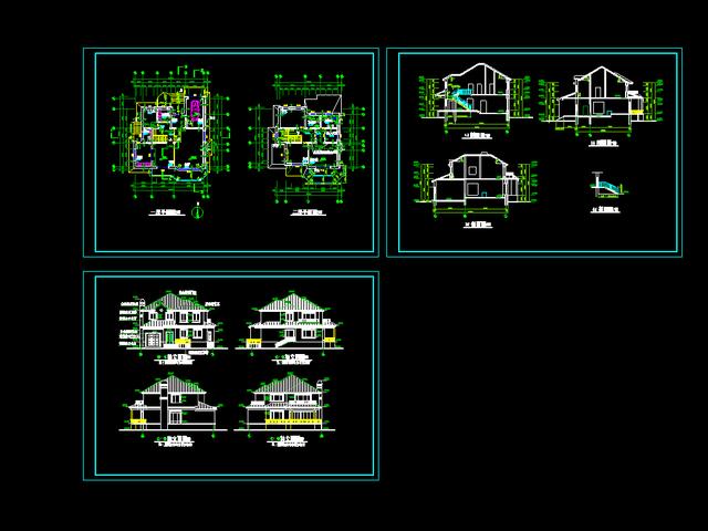 如果讓你回農(nóng)村，這些2層農(nóng)村自建房別墅圖紙你會怎么選？